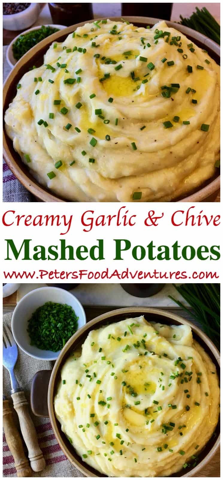 Garlic Mashed Potatoes in a bowl