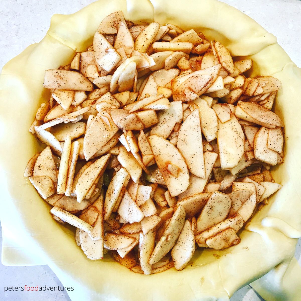 apple pie filling uncooked