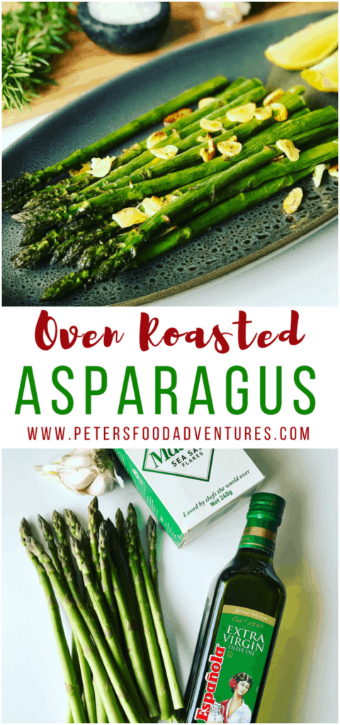 Roasted Asparagus with Garlic is such a healthy and easy side dish to make. Drizzle generously with Olive oil and toss with garlic pieces, the perfect side dish! Garlic Roasted Asparagus Recipe