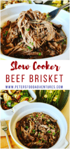 Fall Apart Tender Slow Cooker Beef Brisket with Wild Mushrooms (Chanterelles) is an easy recipe that saves you time. Set and forget, rich in flavor cooked in au jus, melts in your mouth.
