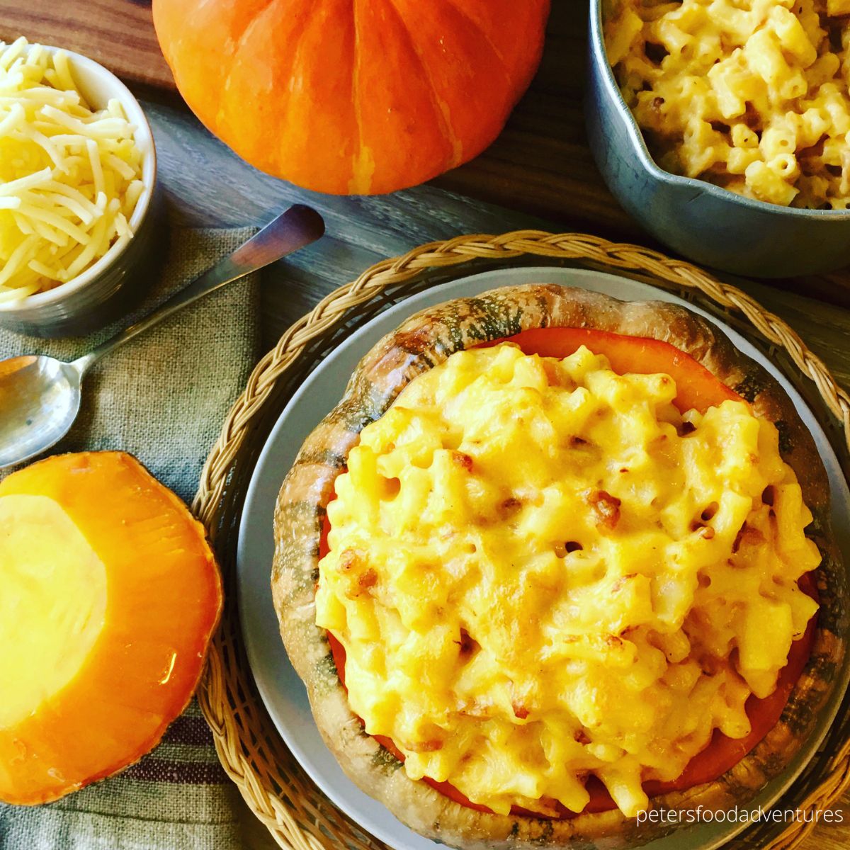 pumpkin mac and cheese