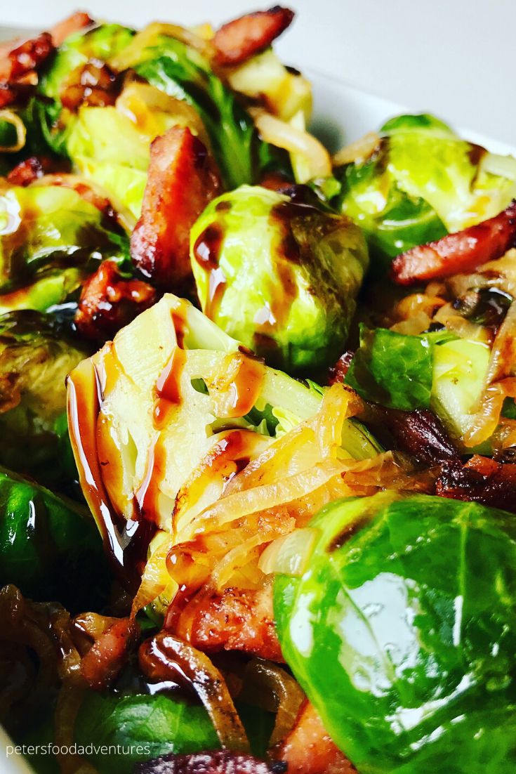 glazed brussels sprouts