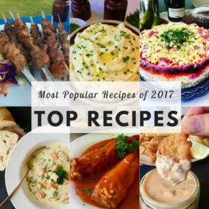 Top Recipes 2017 from PetersFoodAdventures.com