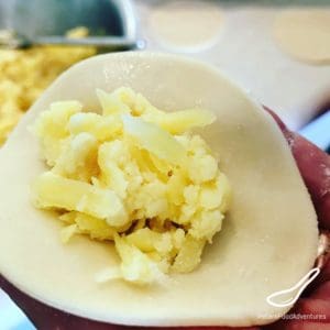 Making Perogies with Potato and Cheddar