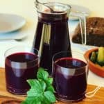 A delicious homemade black currant juice from pressed blackcurrants and cranberries called a Mors Drink. Enjoyed in Russia for over 500 years. Full of vitamins and antioxidants. Nothing beats homemade juice! Homemade Blackcurrant Juice (Mors Drink)