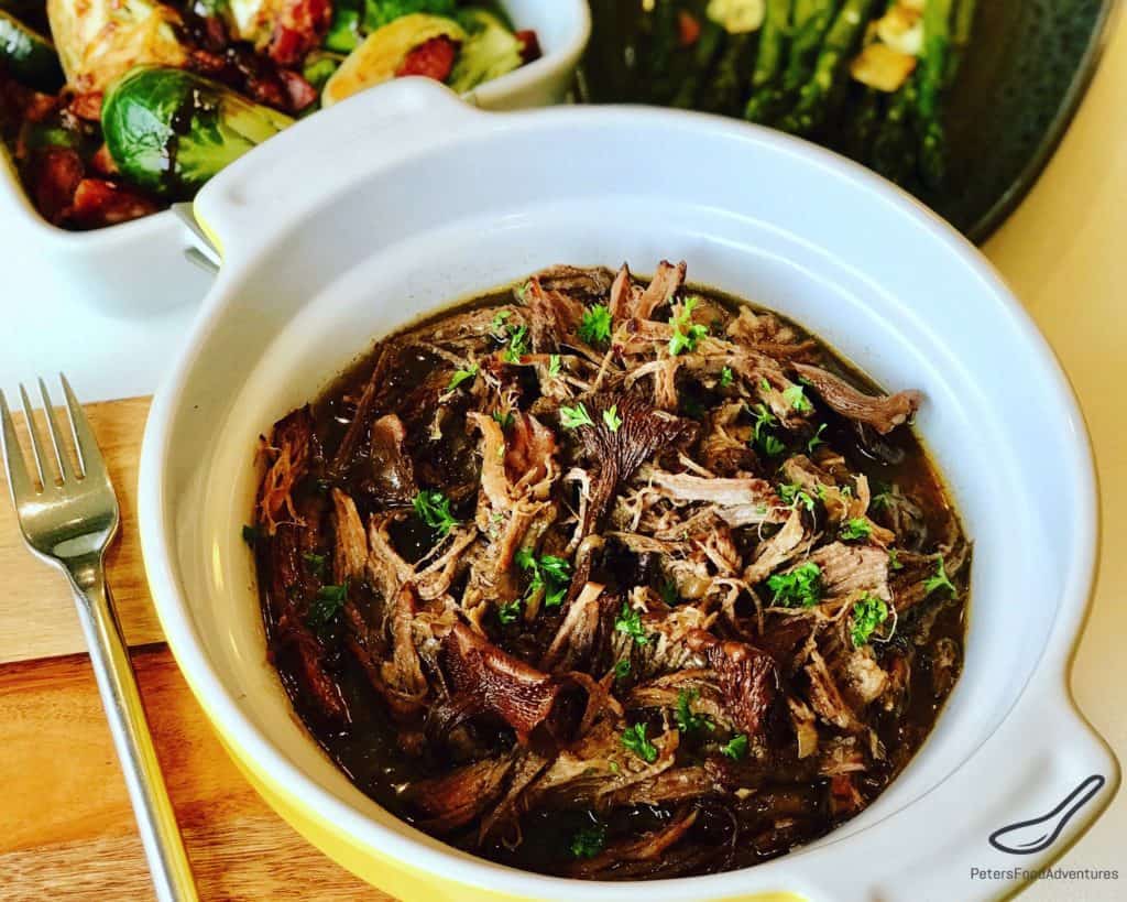 Slow Cooker Beef Brisket with Wild Mushrooms (Chanterelles) is an easy recipe that saves you time. Set and forget, rich in flavor cooked in au jus, melts in your mouth.