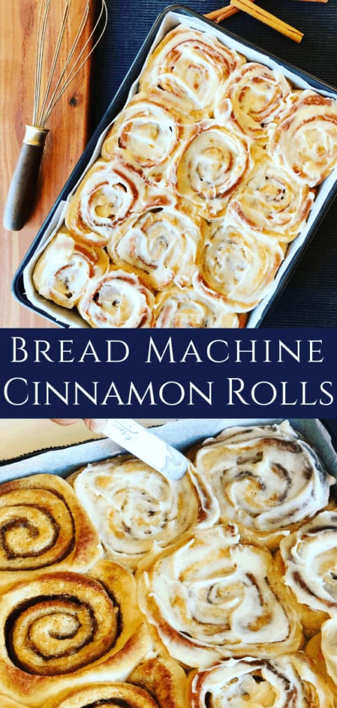 Bread Machine Cinnamon Rolls