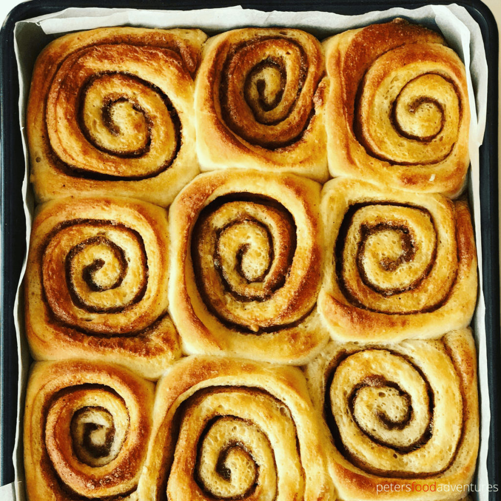 These easy Bread Machine Cinnamon Rolls are perfectly soft and fluffy, generously slathered with a vanilla bean cream cheese frosting. Cinnamon buns that taste like Cinnabon, quick, easy and delicious!