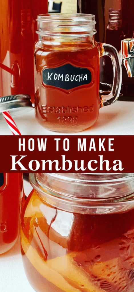 A homemade Kombucha recipe that's easy to make, sweet and tangy, full of nutrients and probiotics. Mushroom Tea Kombucha Recipe (Чайный гриб)