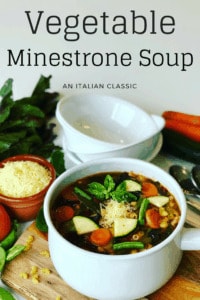 Vegetable Minestrone Soup