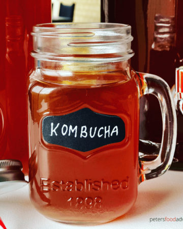How to make Kombucha, a recipe that's easy to make, sweet and tangy, full of nutrients, health benefits and probiotics. Mushroom Tea Kombucha Recipe