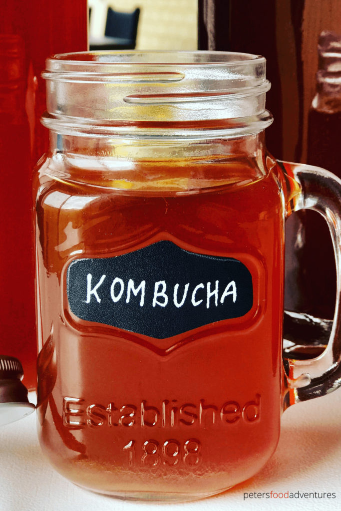 How to make Kombucha, a recipe that's easy to make, sweet and tangy, full of nutrients, health benefits and probiotics. Mushroom Tea Kombucha Recipe