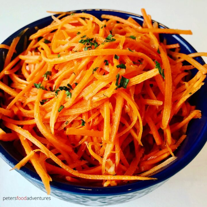 Korean Carrot Salad - Peter's Food Adventures