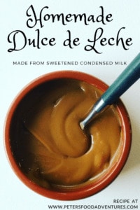 Homemade Dulce de Leche