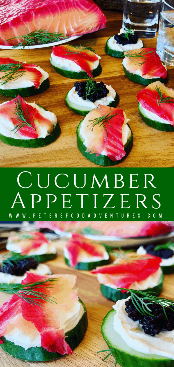Cucumber Appetizers Bites
