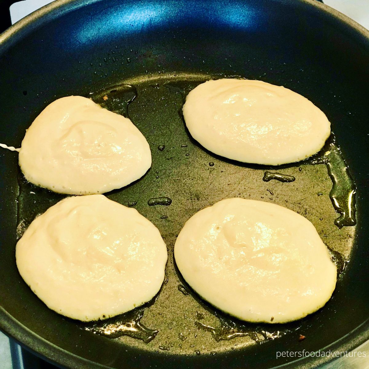 frying pancakes
