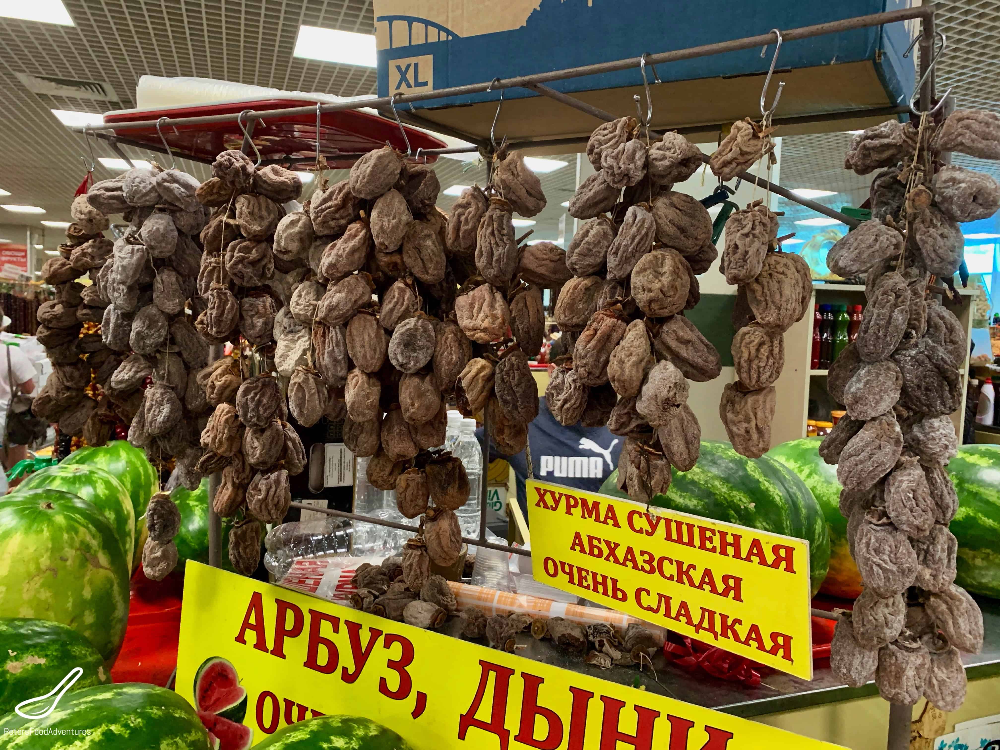 Dried Persimmons in Sochi