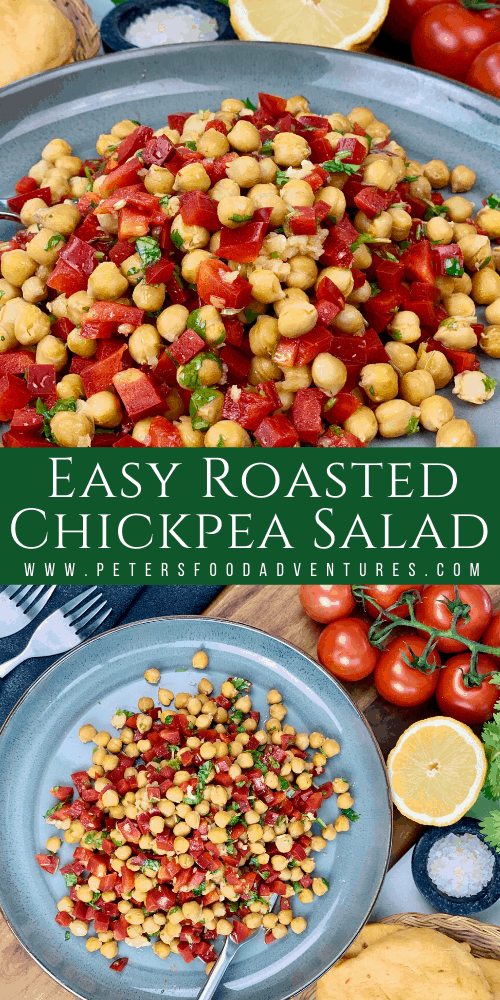 Easy Roasted Chickpea Salad