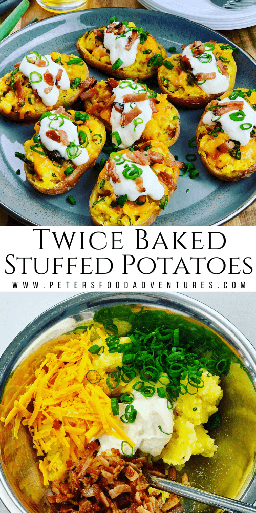 Pinterest Pin for Twice Baked Potatoes