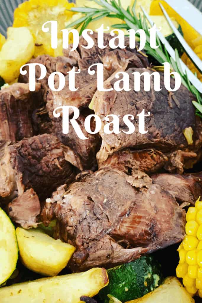 A foolproof Greek Instant Pot Lamb recipe with rosemary, garlic, oregano, thyme, lemon and red wine. An easy pulled lamb or tender roast dinner recipe, a pressure cooker favorite!