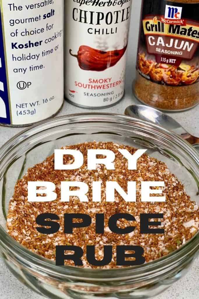 Two flavorful chicken brine recipe that are both moist, tender and juicy. A wet brine and a dry brine recipe that you can use for any poultry, ready to roast or in a smoker for smoked chicken.