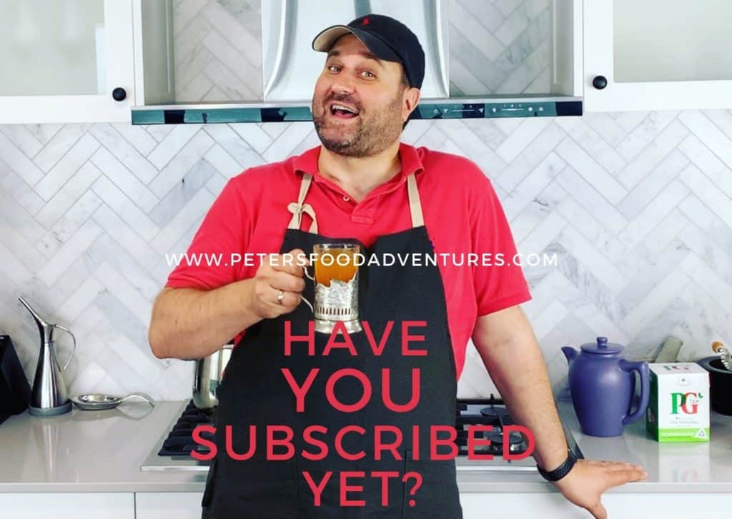 Subscribe to Peter's Food Adventures