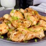A Sweet Chilli Chicken Marinade, perfect for a baked chicken drumstick dinner. Who needs Shake n Bake? Try this sticky, sweet and spicy, with authentic Thai flavors. Baked or grilled, an Asian favorite that’s incredibly easy to make for a weeknight dinner.