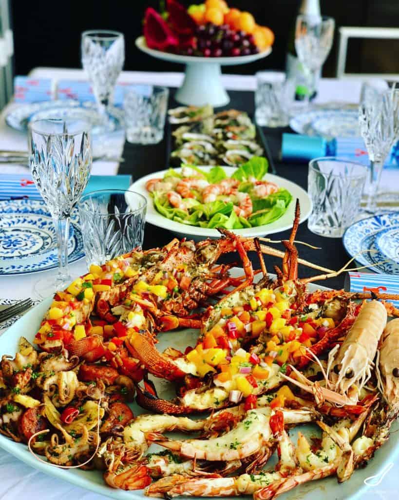Grilled Lobster - Australian Seafood Feast - Peter's Food Adventures