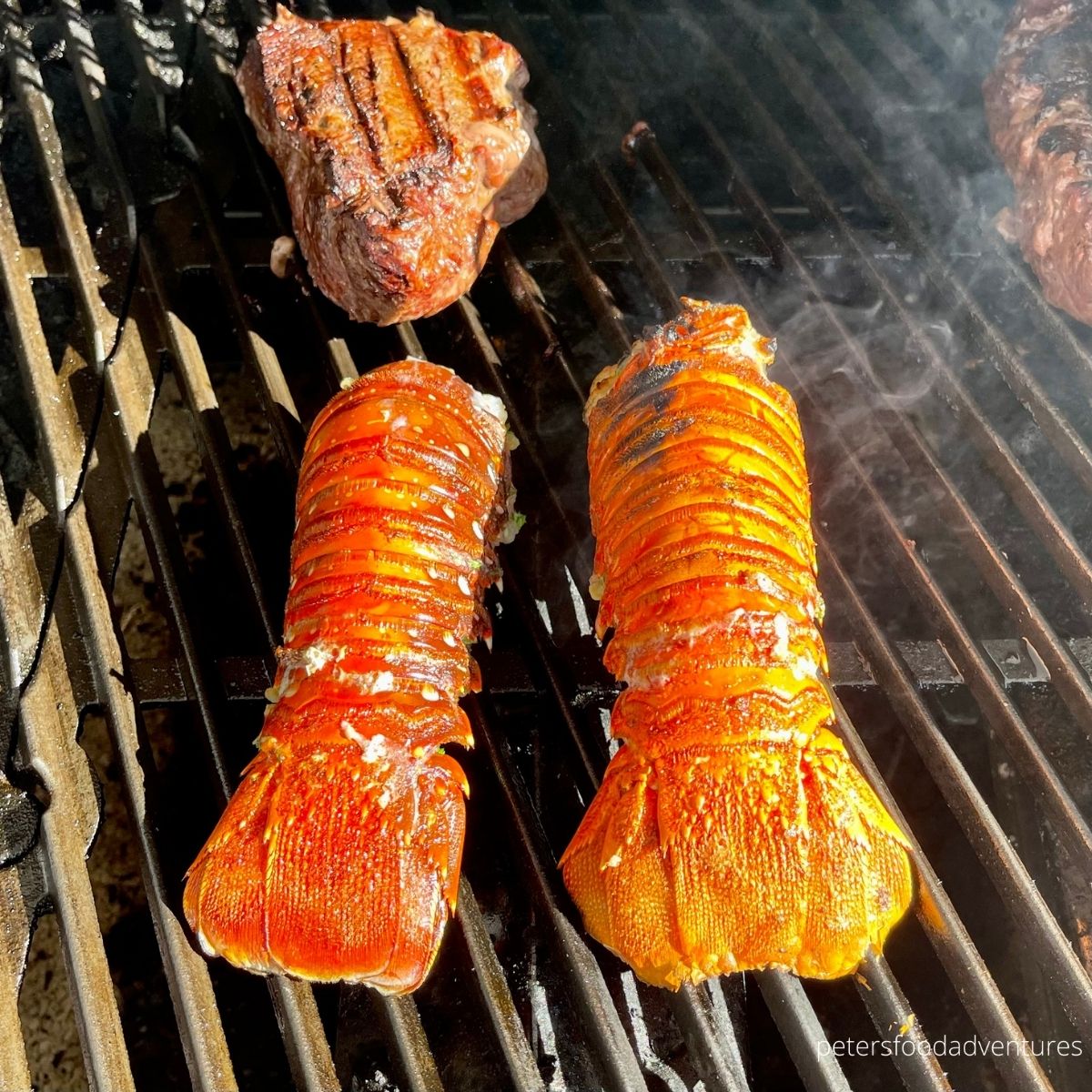 grilling lobster tails