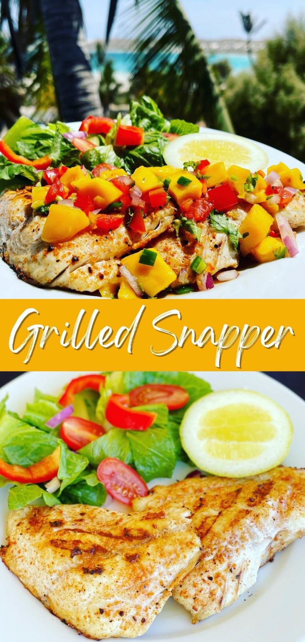 Grilled Red Snapper