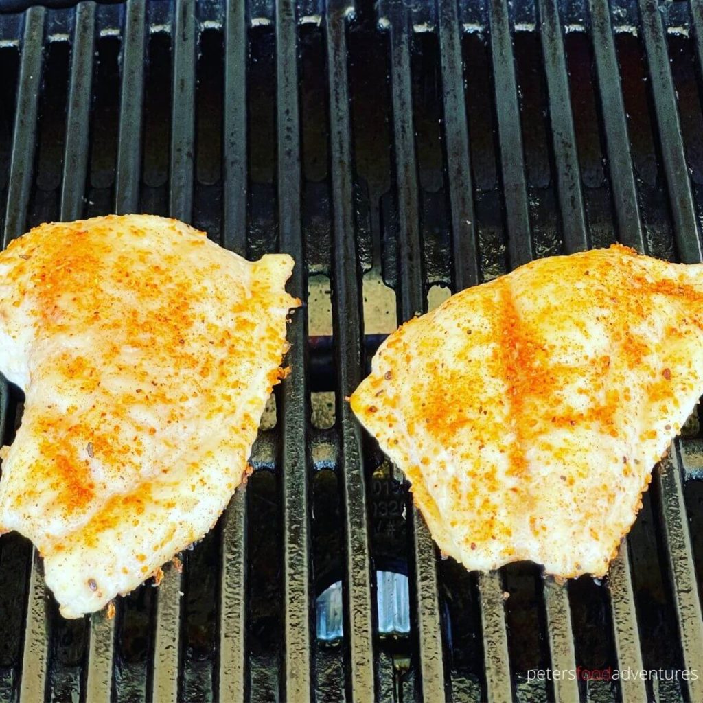 snapper fillets on a bbq grill