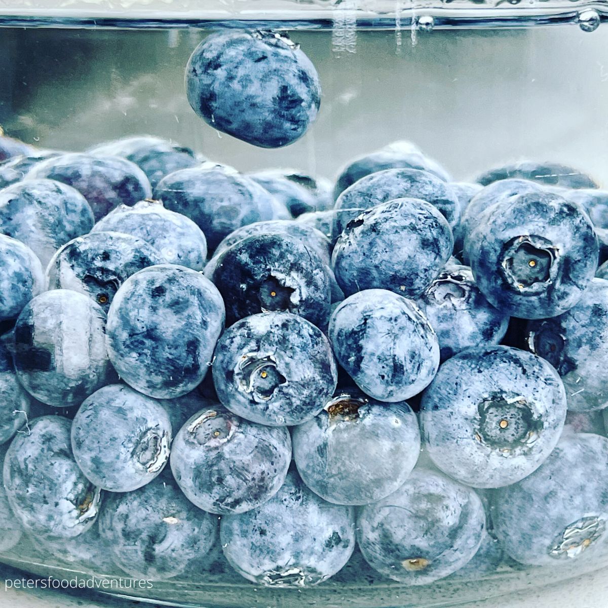 blueberries in vodka