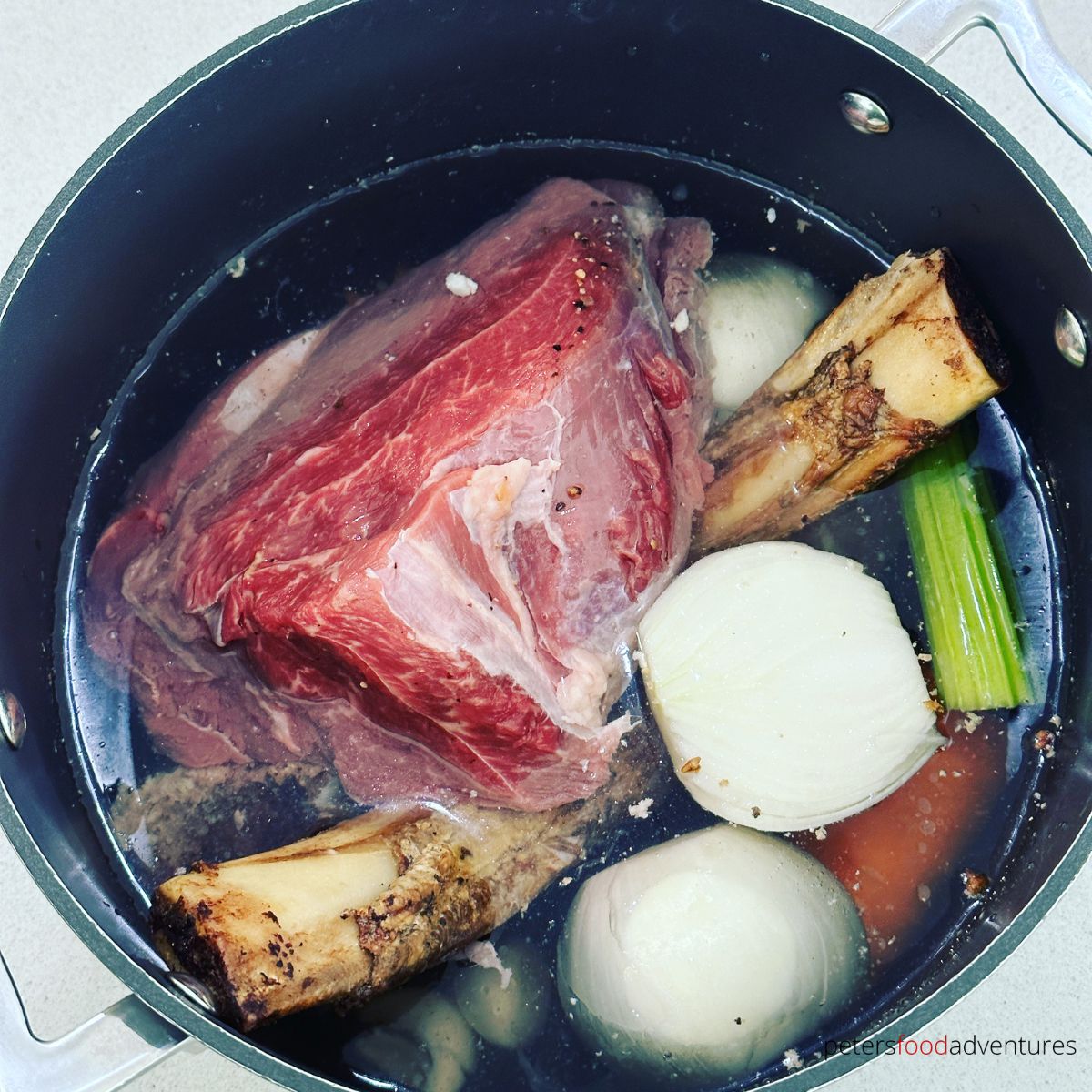beef stock with meat