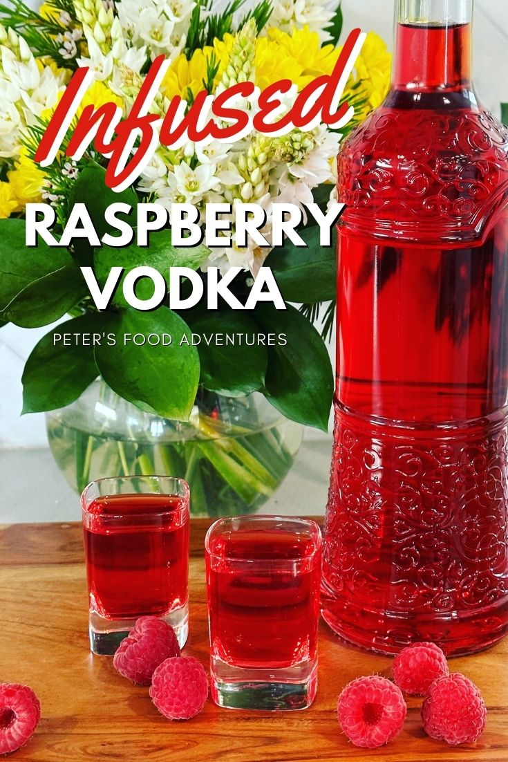 raspberry infused vodka