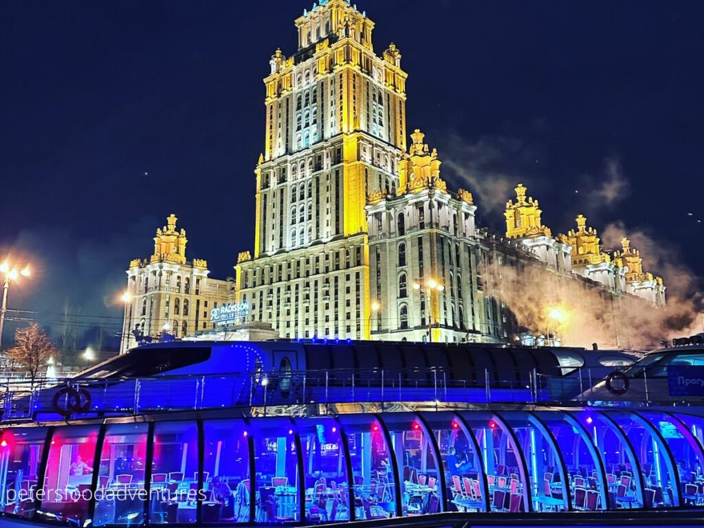 moscow winter cruise and hotel ukraina