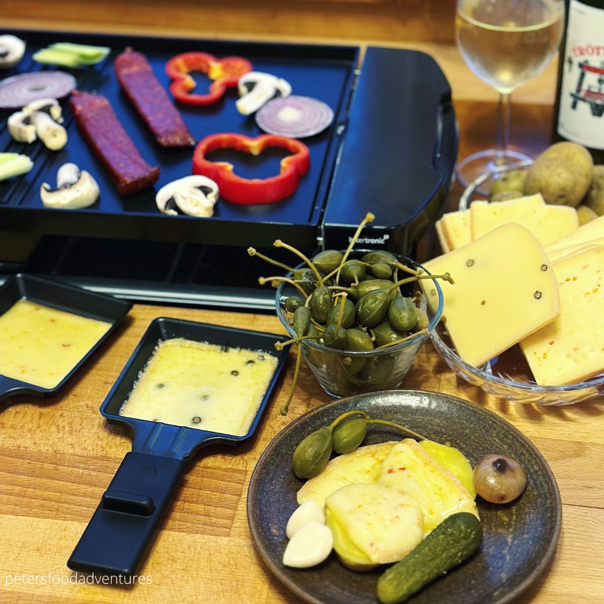 Raclette: easy recipe from One Day A Recipe