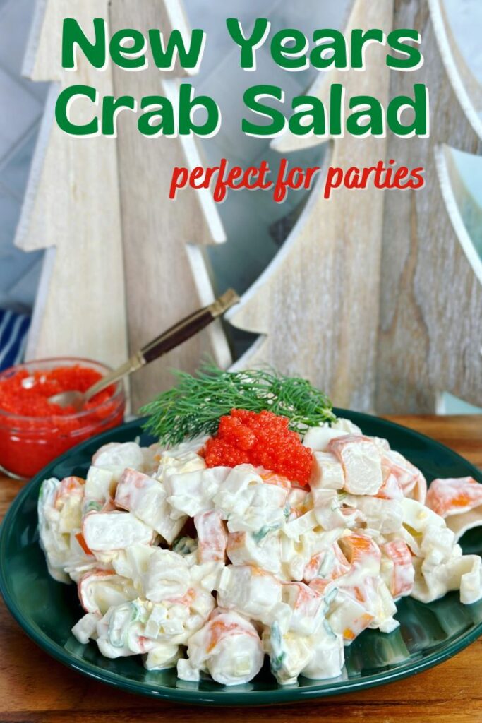 crab salad pinterest pin