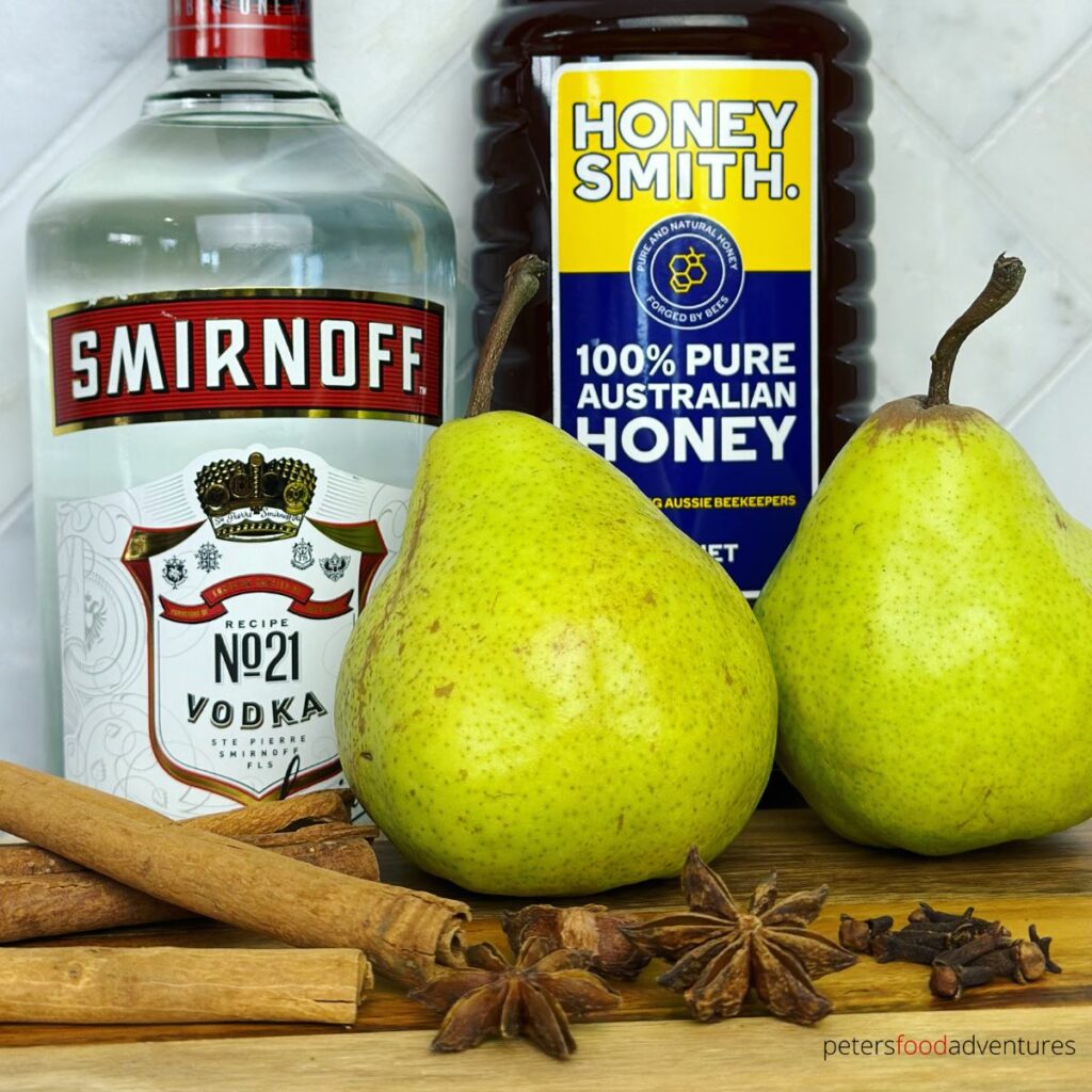 pear vodka ingredients