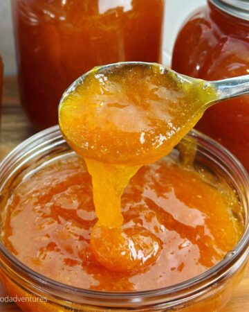 spoonful of apricot jam