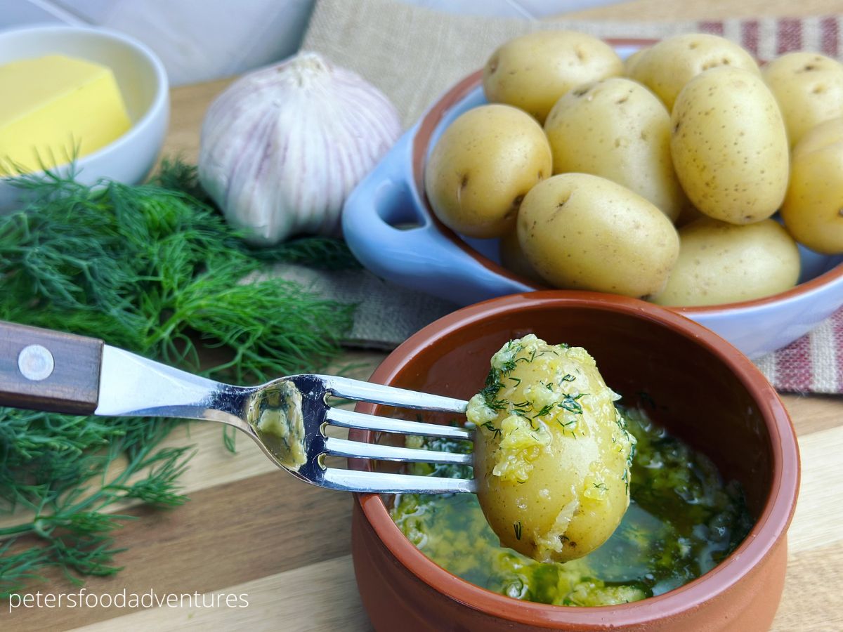 garlic butter potatoes