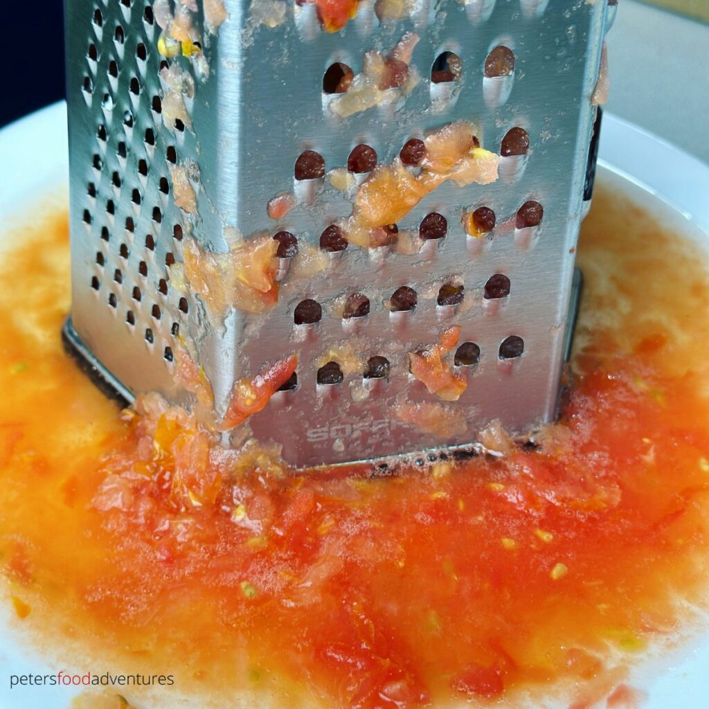 grated tomatoes
