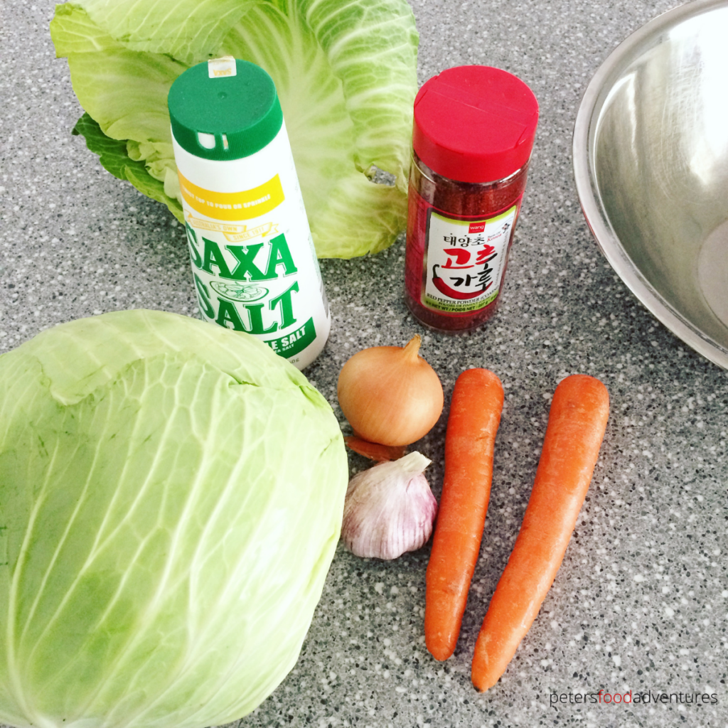 spicy sauerkraut ingredients