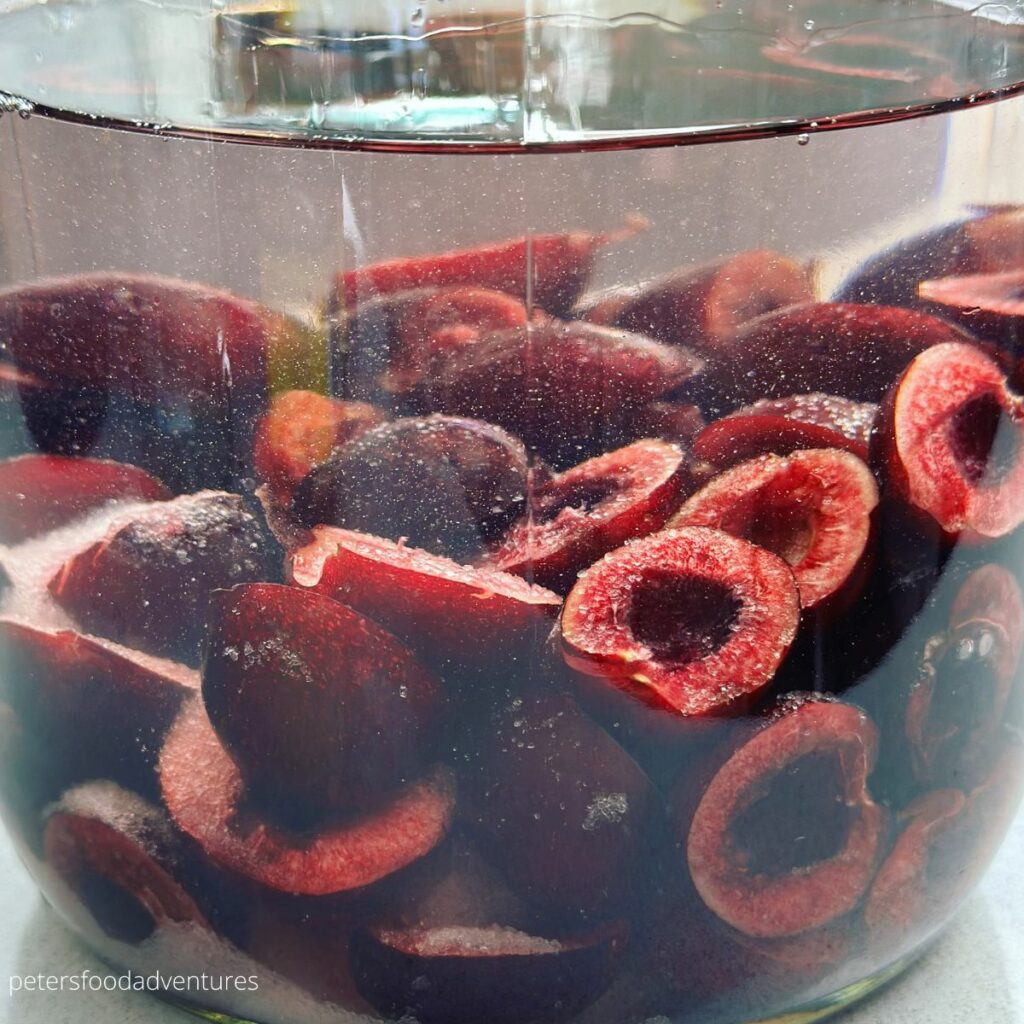 infusing cherries in vodka