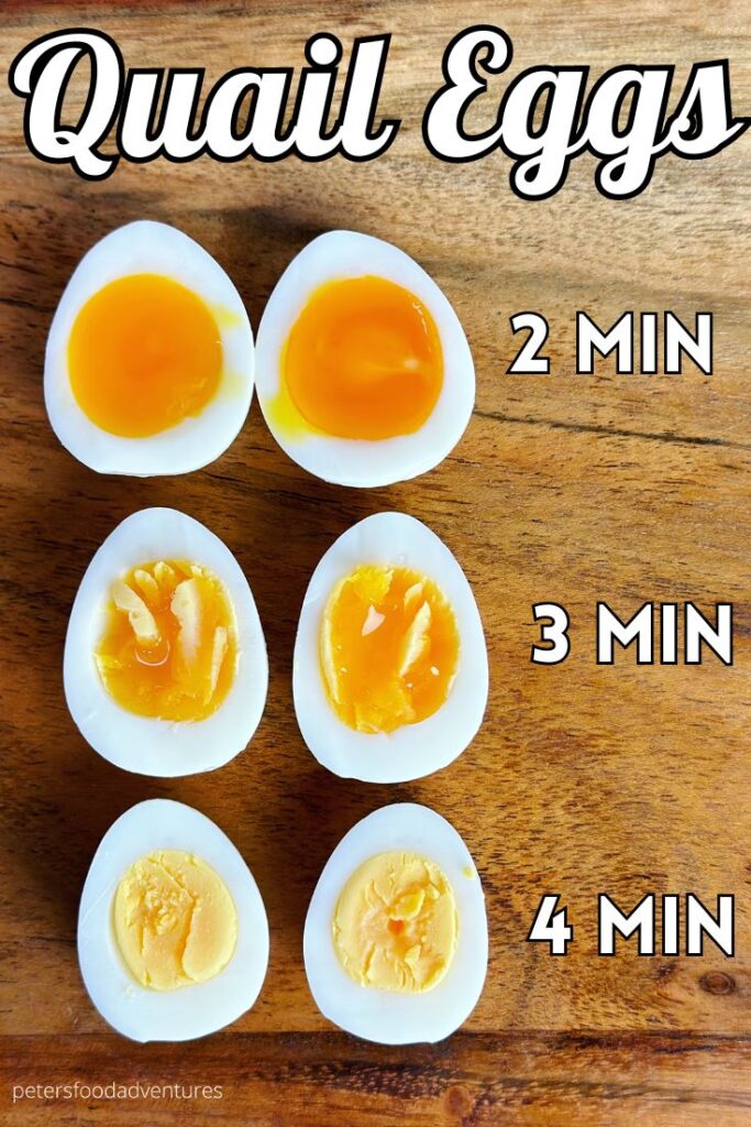 how long to boil quail eggs