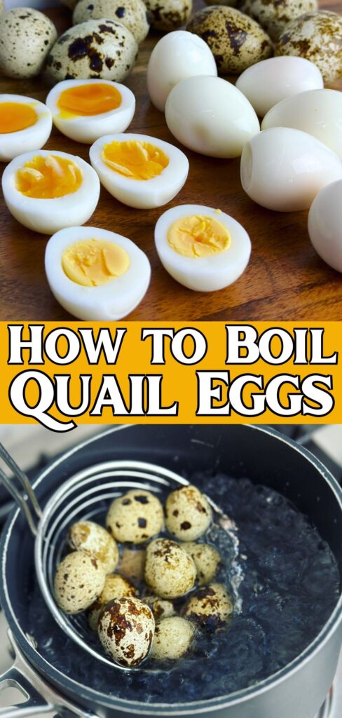 how to boil quail eggs pin